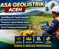 Jasa Geolistrik Meulaboh Profesional
