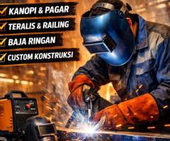 Jasa Las Listrik Bagas Kulim Pekanbaru – Pagar, Kanopi, Teralis
