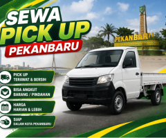 Sewa Pick Up Pekanbaru Murah | Carter & Angkut Barang 24 Jam